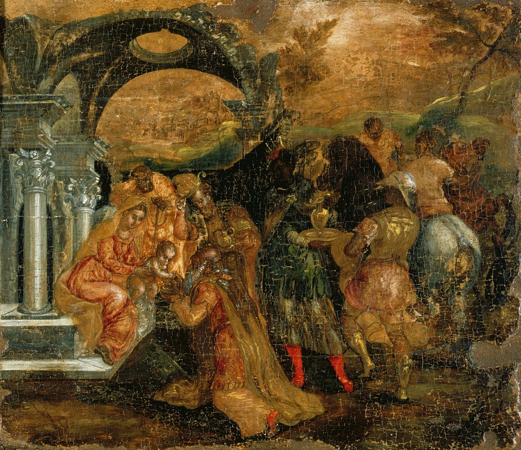 Adorazione dei magi - 1565, Benaki Museum,Atene